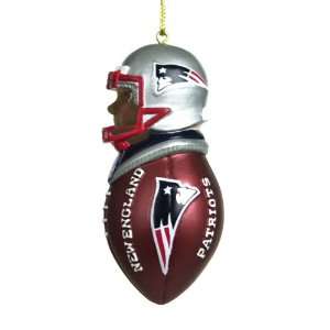  New England Patriots Nfl Team Tackler Player Ornament (4.5 