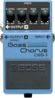 Boss CEB 3 CEB3 Bass Guitar Chorus Pedal Authorized Dealer  