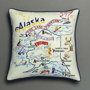  Alaska State Pillow by Catstudio