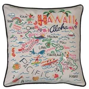  Hawaii State Pillow by Catstudio