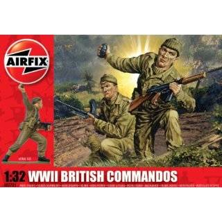 Airfix A02705 132 Scale British Commandos Figures Classic Kit Series 