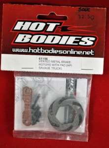 HPI Savage Hot Bodies Vented Disc Brake w/Pads 61156  