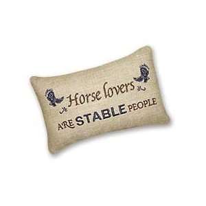  6 x 9 Saying Pillow, Stable People