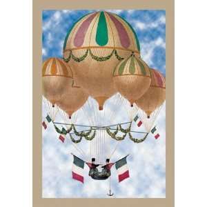  Exclusive By Buyenlarge Balloon Flotill Highly Decorated 
