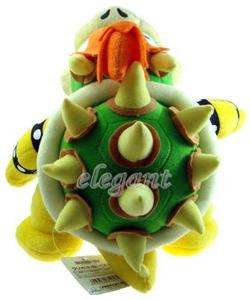   Mario Brothers Bros Party Bowser 10 Stuffed Toy Plush Doll  