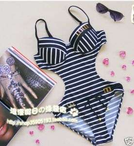 Stripped Underwired Monokini Swimsuit (AU size 6 16)  