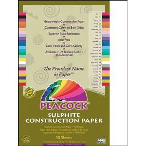  PACP8709 Pacon® PAPER,CNST,9X12,50PK,BRW Arts, Crafts & Sewing