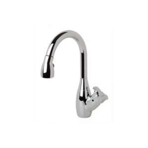Symmons Moscato Single Lever Kitchen Faucet with Pull Down Spray Spout 