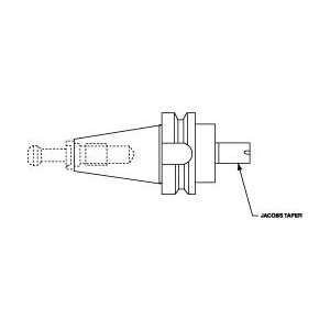  Parlec Bt40 #3 X 1.18 Parlec Jacobs Taper Adpt