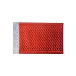   Metallic Bubble Mailer Envelopes   Pack of 10   Red