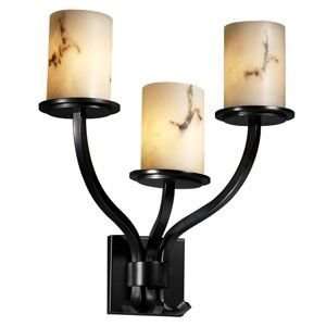 Justice Design Group LumenAria Sonoma Cylinder 3 Light Wall Sconce 