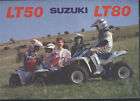 suzuki uk lt50 lt80 1989 dealership sales brochure lt 50