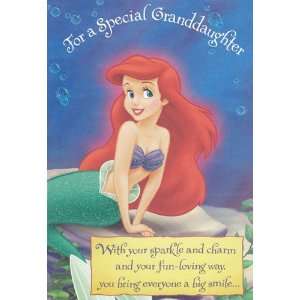  Birthday Card Disney Little Mermaid For a Special 