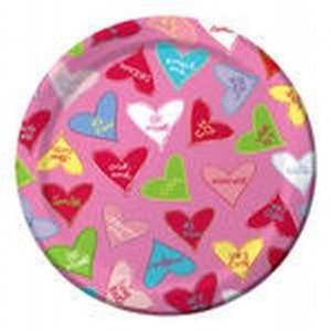  Candy Crush Valentines Day Paper Plates 7 inch 8 Per Pack 
