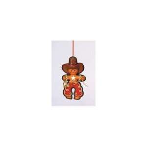  Club Pack of 12 Country Western Gingerbread Cowboy 