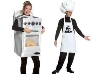  Bun In The Oven & Bun Maker Couples Adult Costume Set 