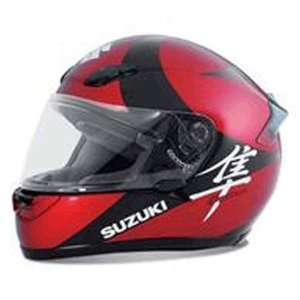  Suzuki 2007 Hayabusa Full Face Helmet XX Large  Red 