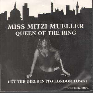   IN 7 INCH (7 VINYL 45) UK HEADLINE 1985 MISS MITZI MUELLER Music
