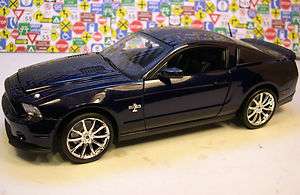   SHELBY COLLECTIBLES 118 DARK BLUE 2010 GT500 SUPER SNAKE 427 MUSTANG
