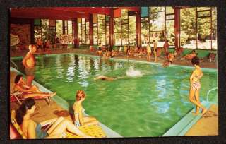 1960s? Hotel Brickman Indoor Pool South Fallsburg NY PC  