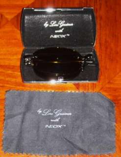 Folding Sunglasses w/ Compact Case by Lori Greiner Neox Lenses  