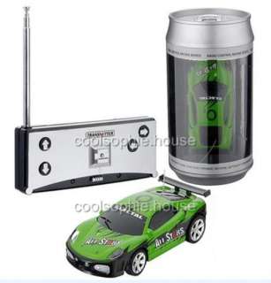 Coke can radio Remote control RC super racing car mini  