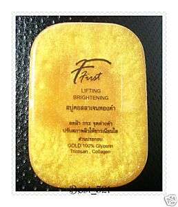 Golden Soap Collagen Tricosan Brightening Lifting Face  