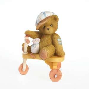 Cherished Teddies Bear Riding Tricycle Figurine (Easy Rider) 4020564