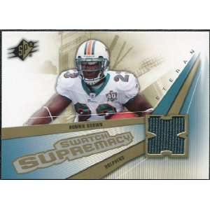 2006 Upper Deck SPx Swatch Supremacy #SWRB Ronnie Brown 