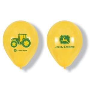   Party Destination John Deere Tractor   Latex Balloons 