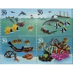   Sea Full Set of 4 x 29 Cent US postage stamp #2863 66 