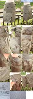 Sunao kuwahara (Japan) Military Nylon Wrap SkirtS M  
