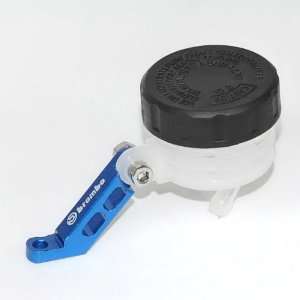  Blue Bracket Set Reservoir Brake or Clutch Fluid Oil 30cc 