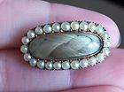 antique victorian 9ct rose gold seedpearl mourning broo buy it