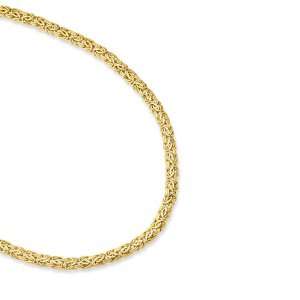    14k Light Byzantine Necklace   18 Inch   JewelryWeb Jewelry