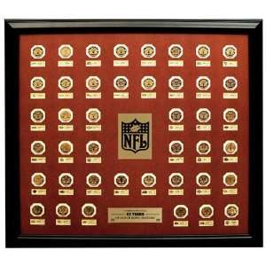  Ultimate Super Bowl Flip Coin 42 Coin 24KT Gold Set Photo 