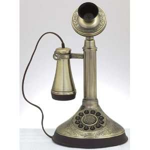   Antique CANDLESTICK Style Modern Functional Telephone