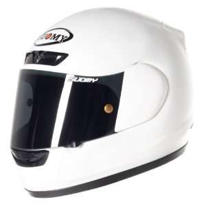  Suomy Apex Helmet (Solid White, Large) Automotive