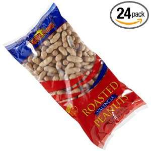Sunland Roasted Valencia Peanuts In Shell, 16 Ounce Bags (Pack of 24)