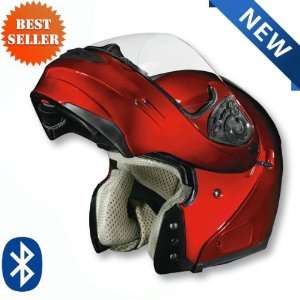   Bluetooth Ready Modular Helmet Solids with Inner Sun Visor Automotive