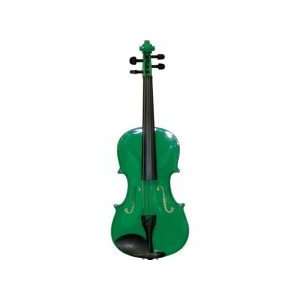  4/4 green violin 