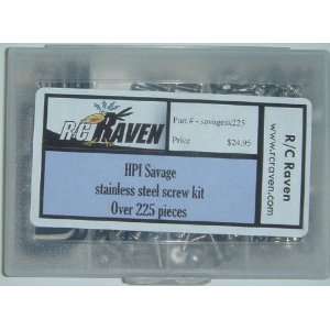  HPI Savage 25, SS, X Stainless Steel Screw Kit Toys 
