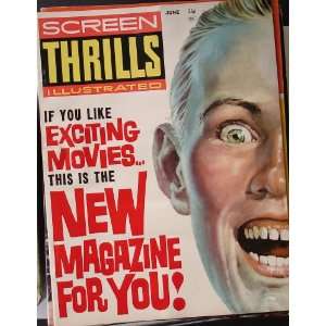  Screen Thrills Magazine Vol.#1 #1 June 1962 Warren 
