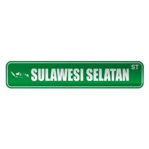   SULAWESI SELATAN ST  STREET SIGN CITY INDONESIA
