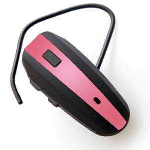 Suave Pink Earbud Bluetooth Handsfree Headset For Pantech Jest 2 