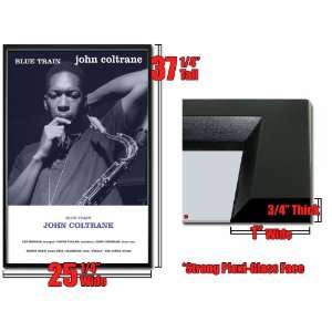  Framed John Coltrane Poster Blue Train Reed FrPp0184