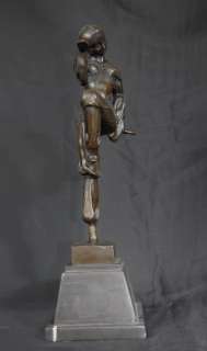 French Bronze Chiparus Art Deco Bronze Exotic Dancer Figurine  