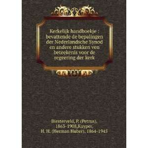   bevattende de bepalingen der Nederlandsche Synod en andere stukken 