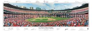 2005 St. Louis Cardinals Busch Stadium Panoramic Picture 13.5x39 