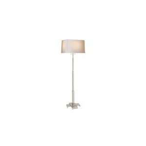 Studio J. Randall Powers Empire Floor Lamp in Polished Nickel with 